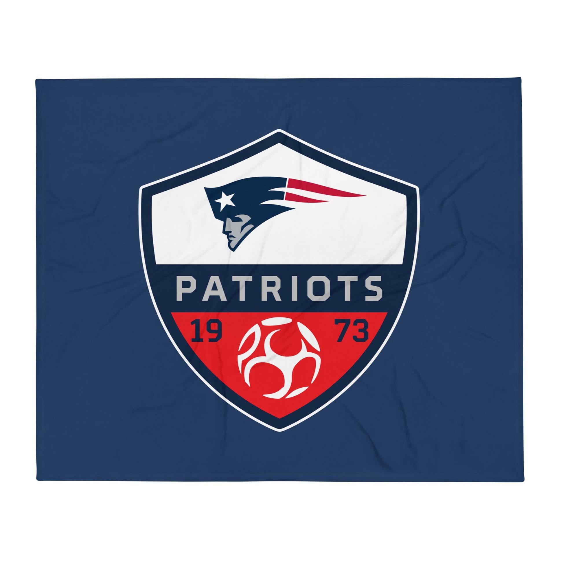 Throw Blanket | Berkmar High School Soccer | Shield Logo