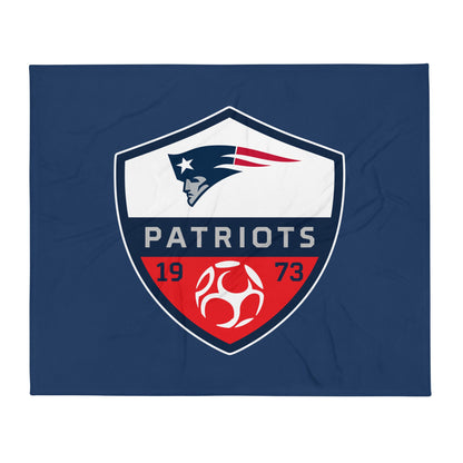 Throw Blanket | Berkmar High School Soccer | Shield Logo
