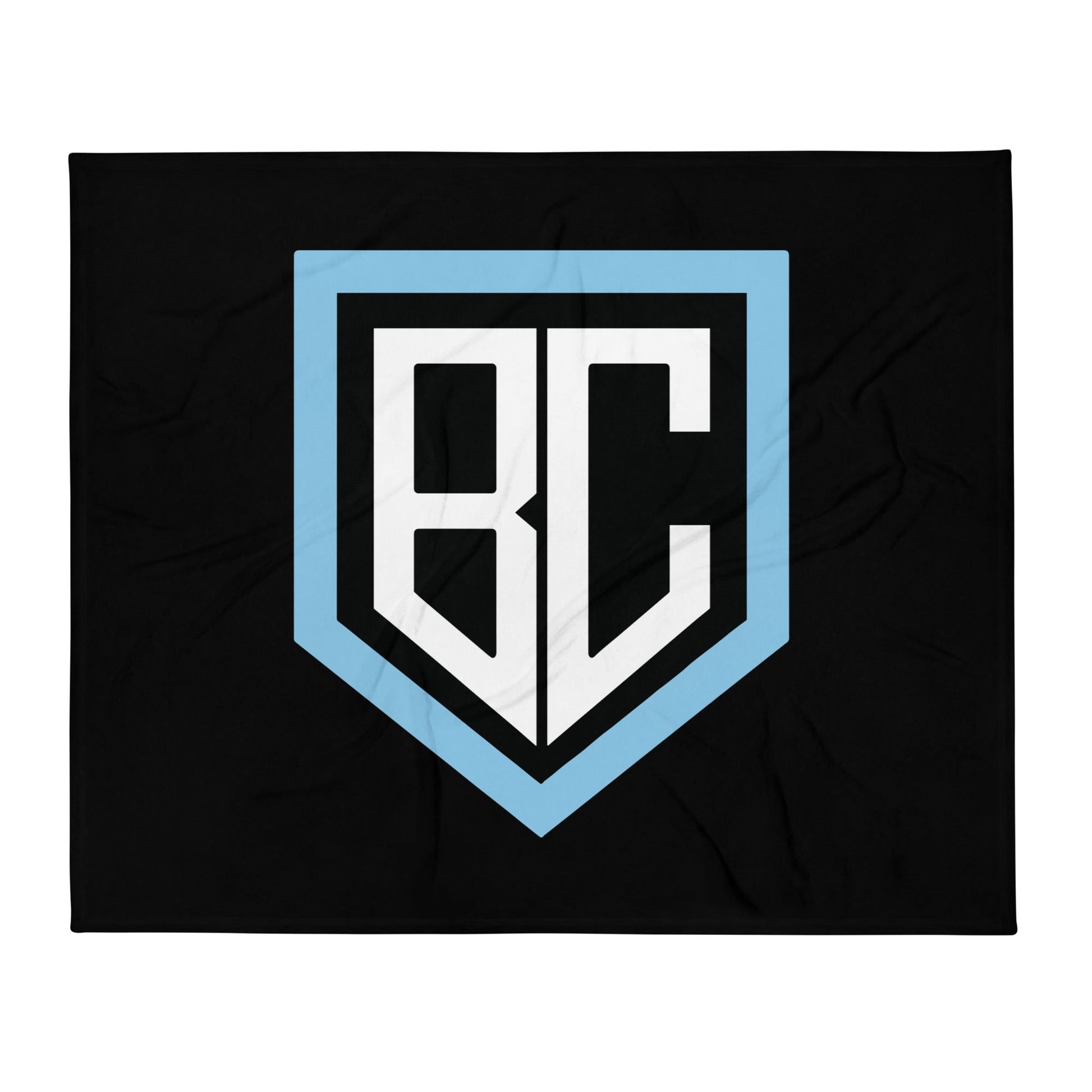 Throw Blanket | Blue Collar Softball 2034 | Emblem Logo