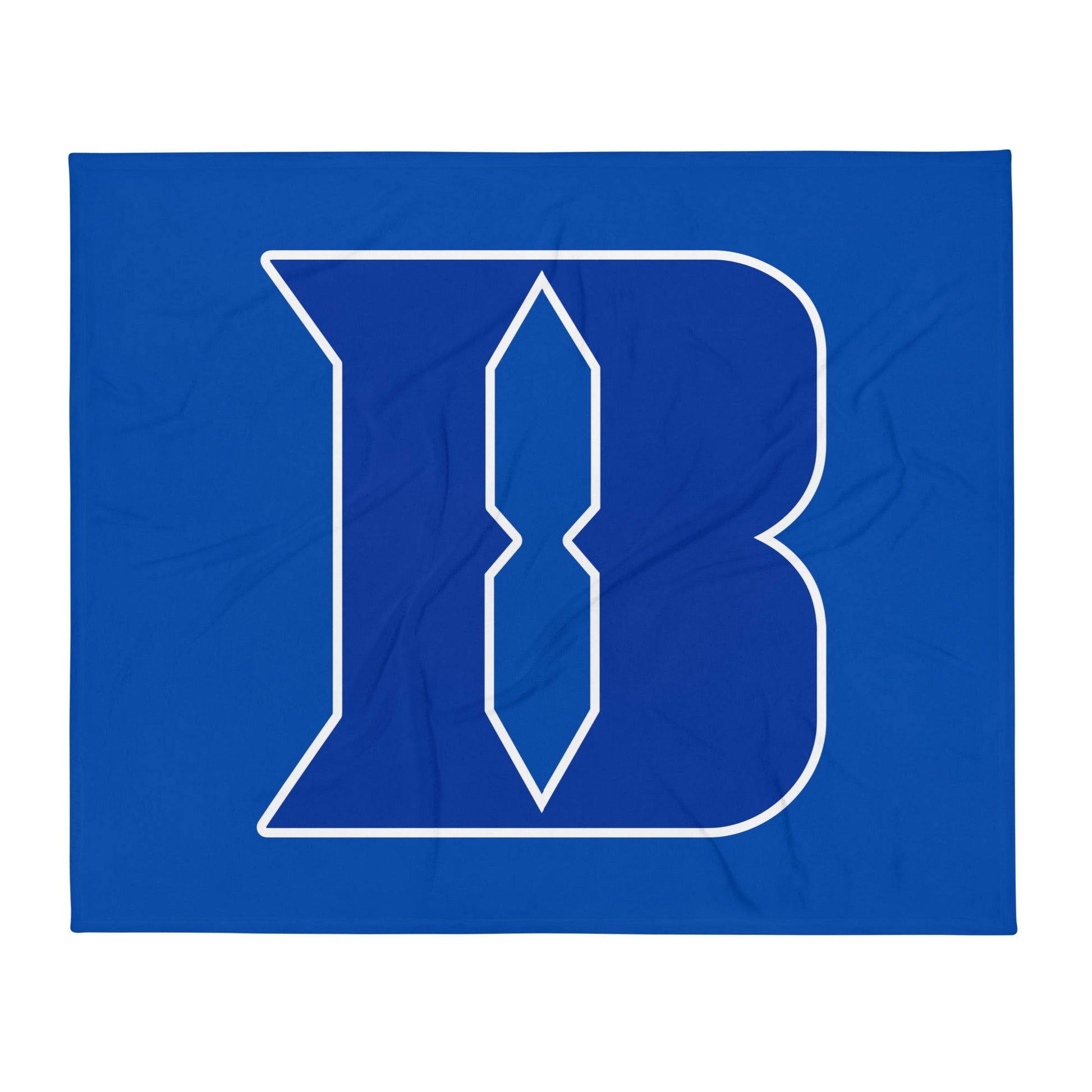 Throw Blanket | Blueblacks Football Club | B-Mark Logo