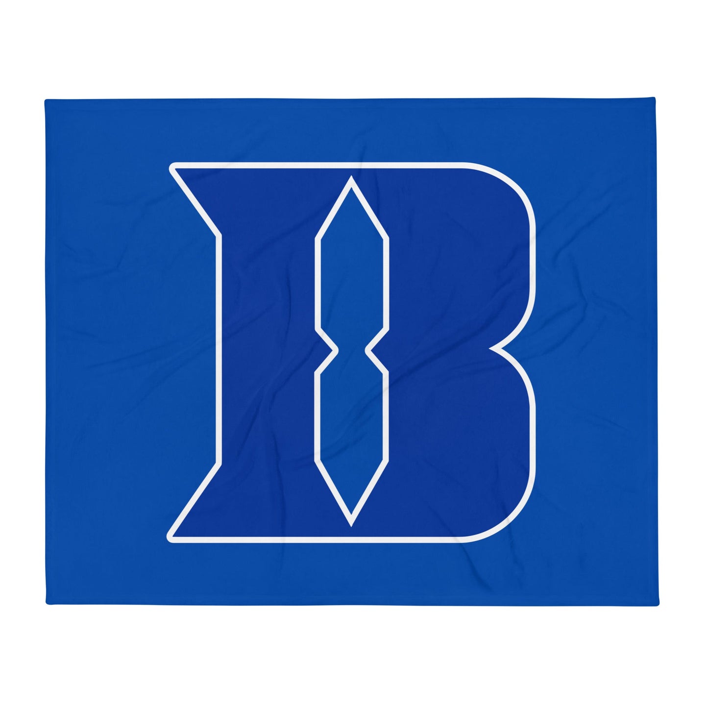 Throw Blanket | Blueblacks Football Club | B-Mark Logo