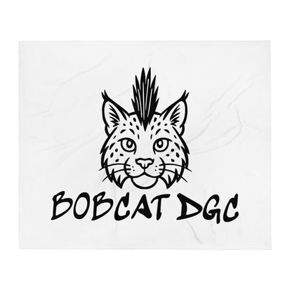 Throw Blanket | Bobcat DGC | Crest Logo