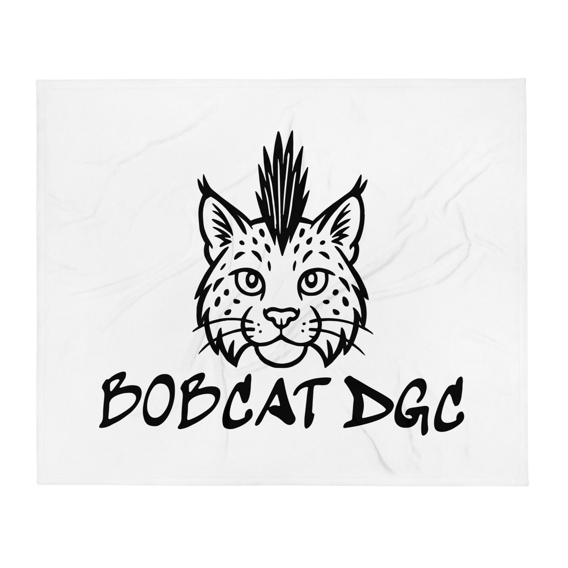 Throw Blanket | Bobcat DGC | Crest Logo