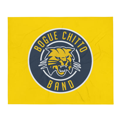 Throw Blanket | Bogue Chitto Band | Badge Logo