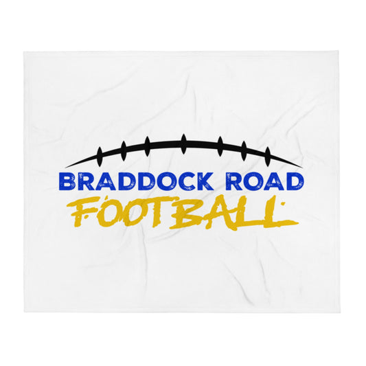 Throw Blanket | Braddock Road Football | Arch Athletics Logo