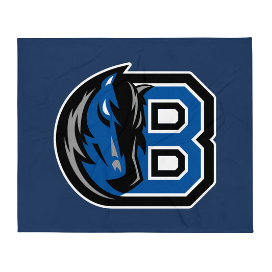 Throw Blanket | Bronxville | Crest Logo