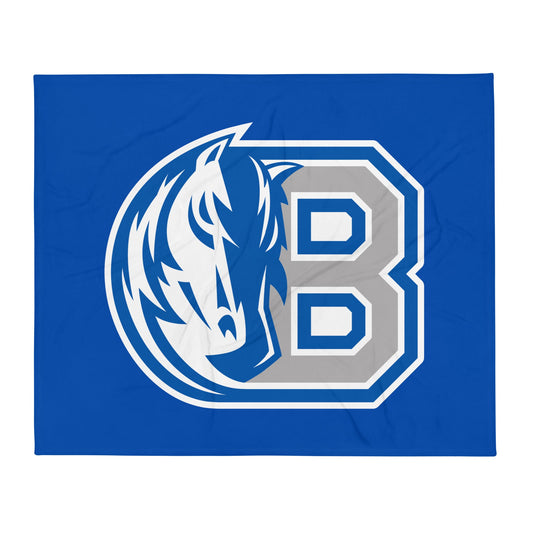 Throw Blanket | Bronxville | Emblem Logo
