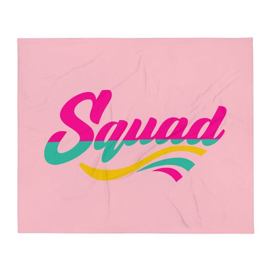 Throw Blanket | Buffalo Bomb Squad 12u Softball | Vanguard Logo