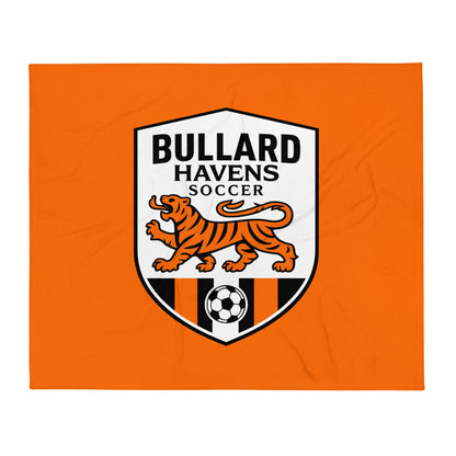 Throw Blanket | Bullard Havens Boys Soccer | Shield Logo
