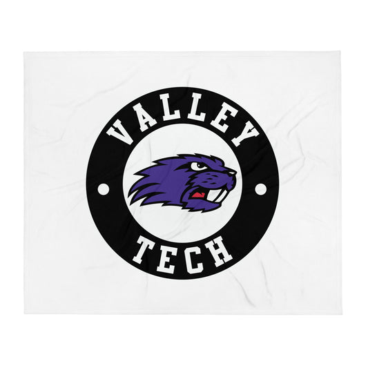 Throw Blanket | BVT beavers | Badge Logo