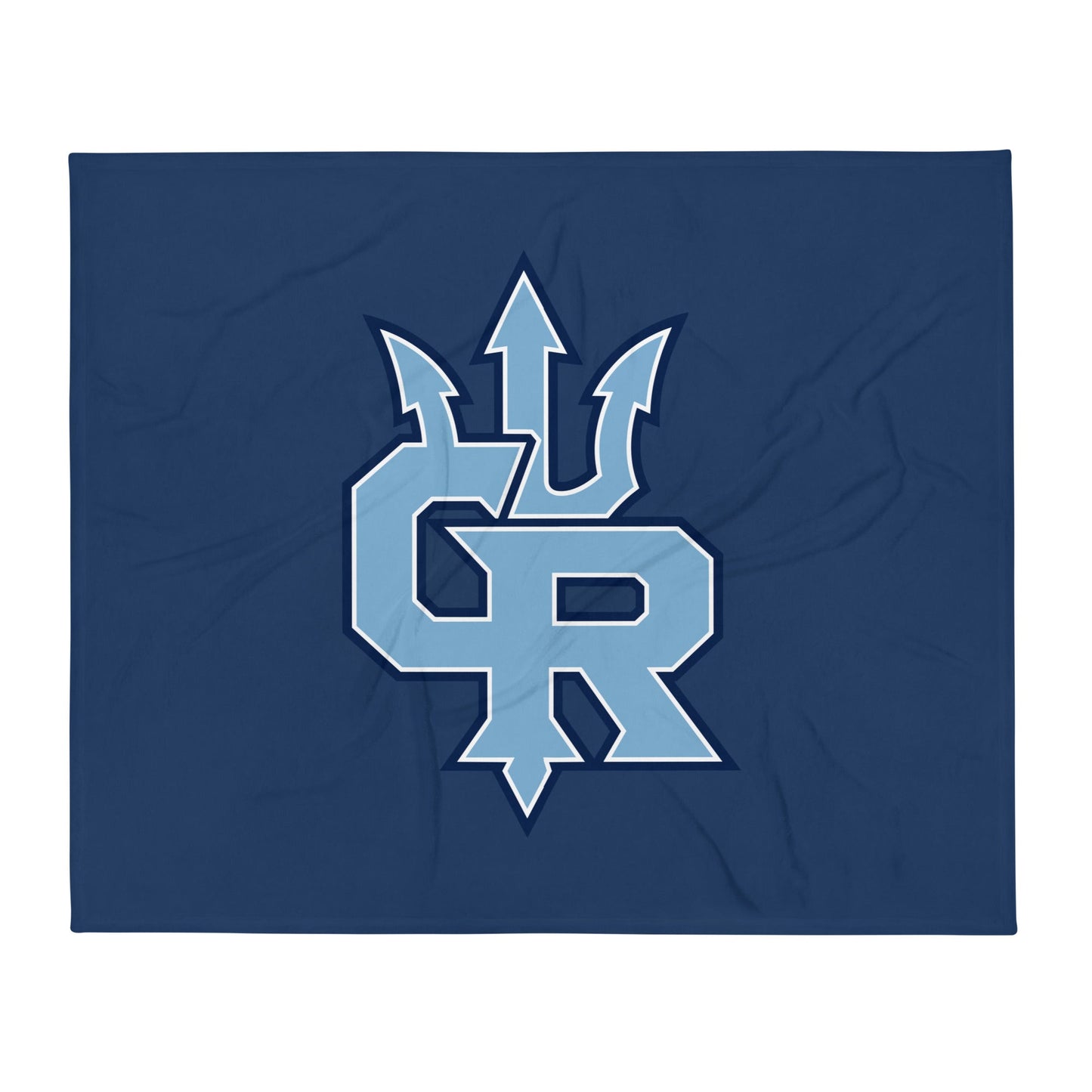 Throw Blanket | Cape Riptides Baseball | Crest Logo