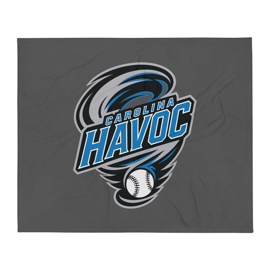 Throw Blanket | Carolina Havoc | Twister League Crest Logo