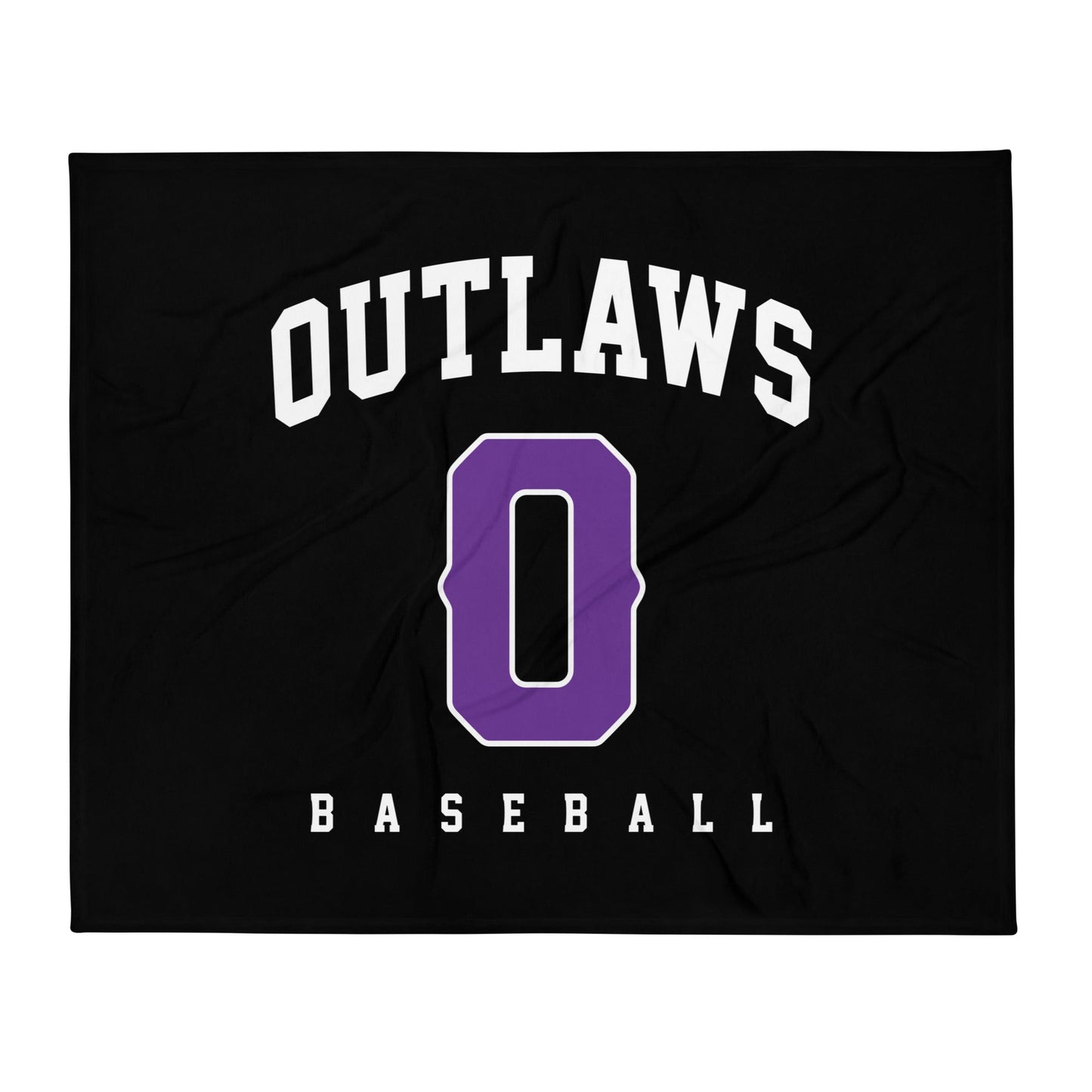 Throw Blanket | Carolina Outlaws Baseball | Atheltics Logo