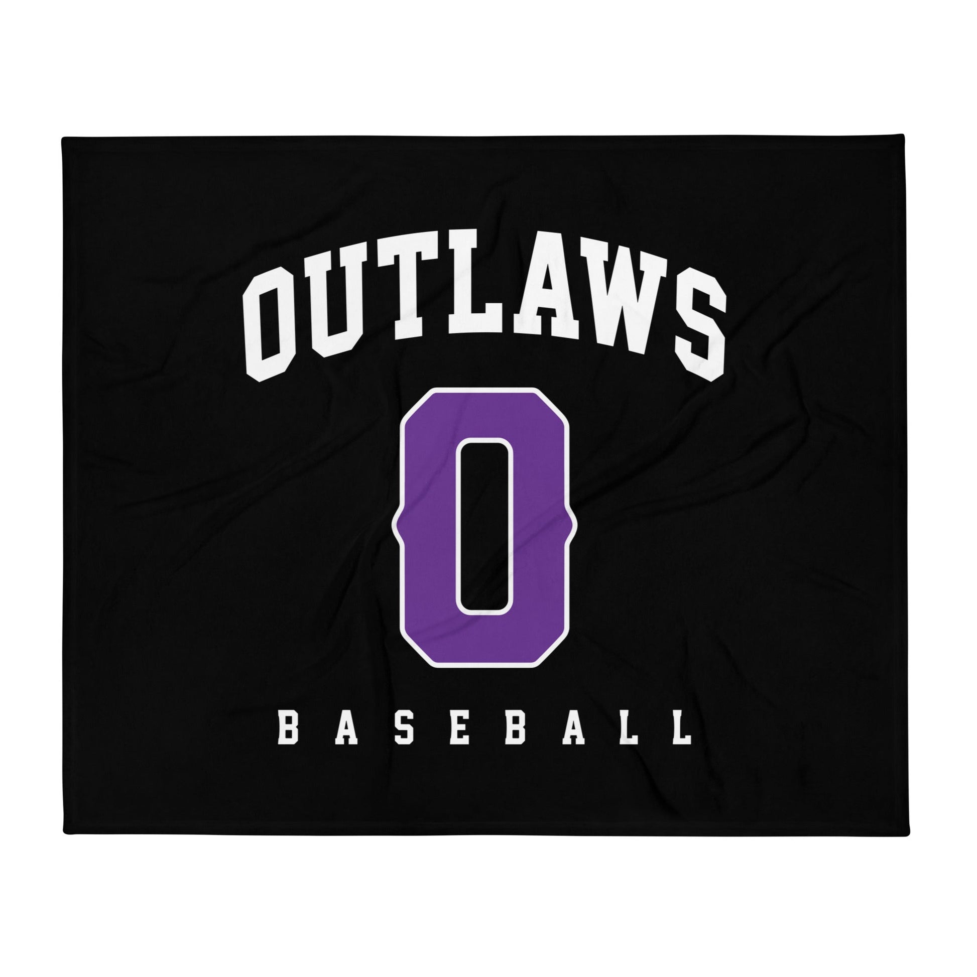 Throw Blanket | Carolina Outlaws Baseball | Atheltics Logo