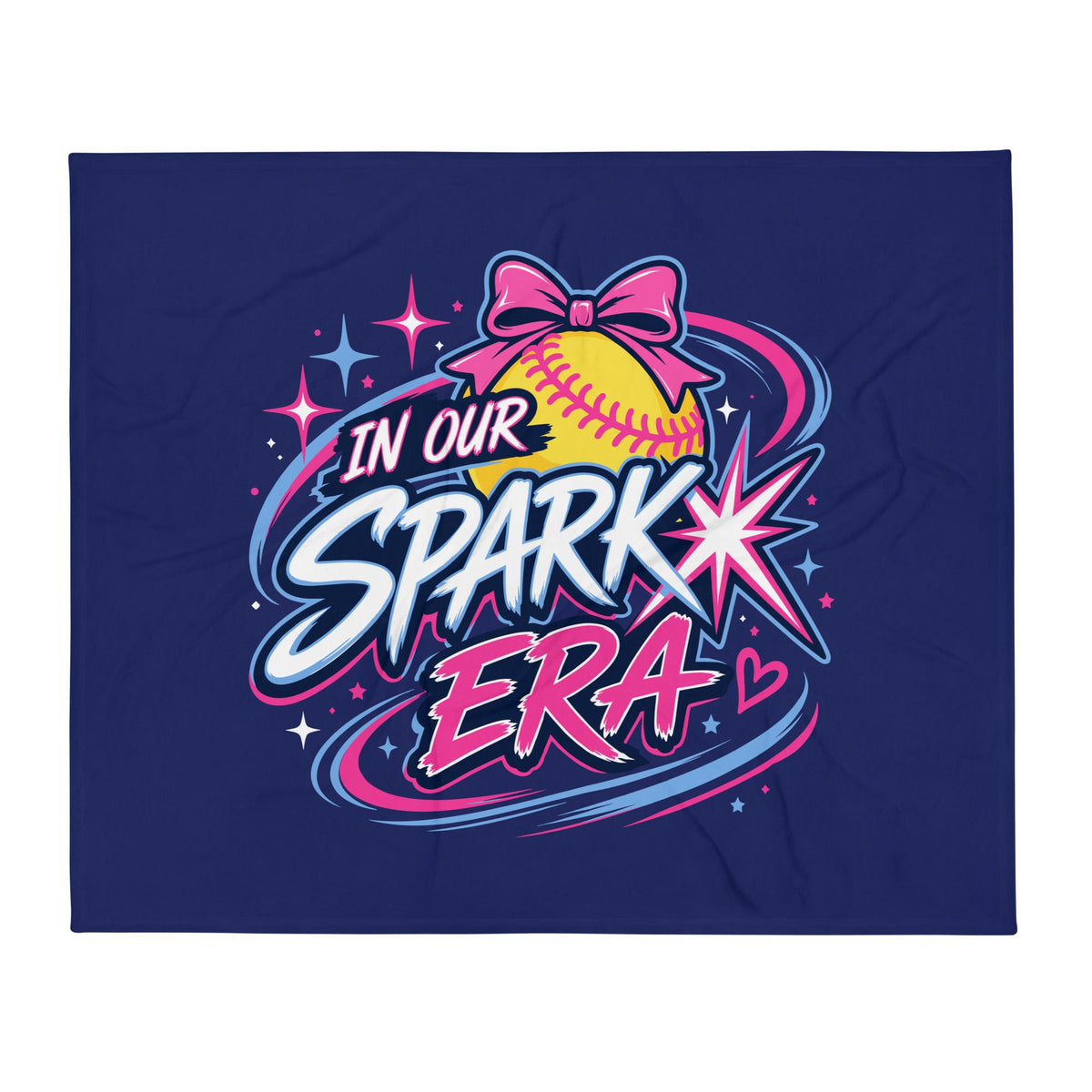 Throw Blanket | Carolina Sparkx | Athletics Logo