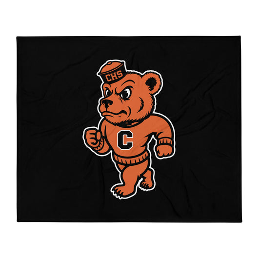 Throw Blanket | Catholic High School | Bear Logo