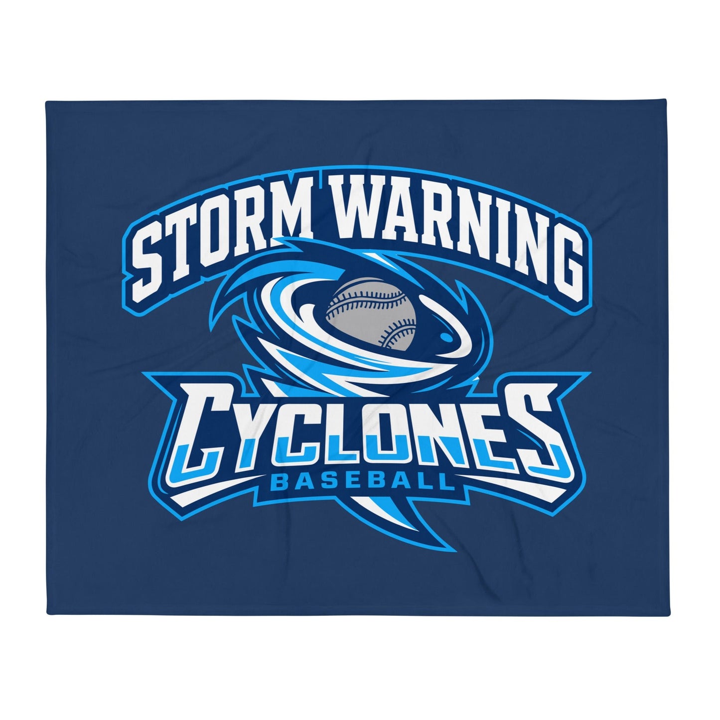 Throw Blanket | Centre County Cyclones | Vanguard Logo