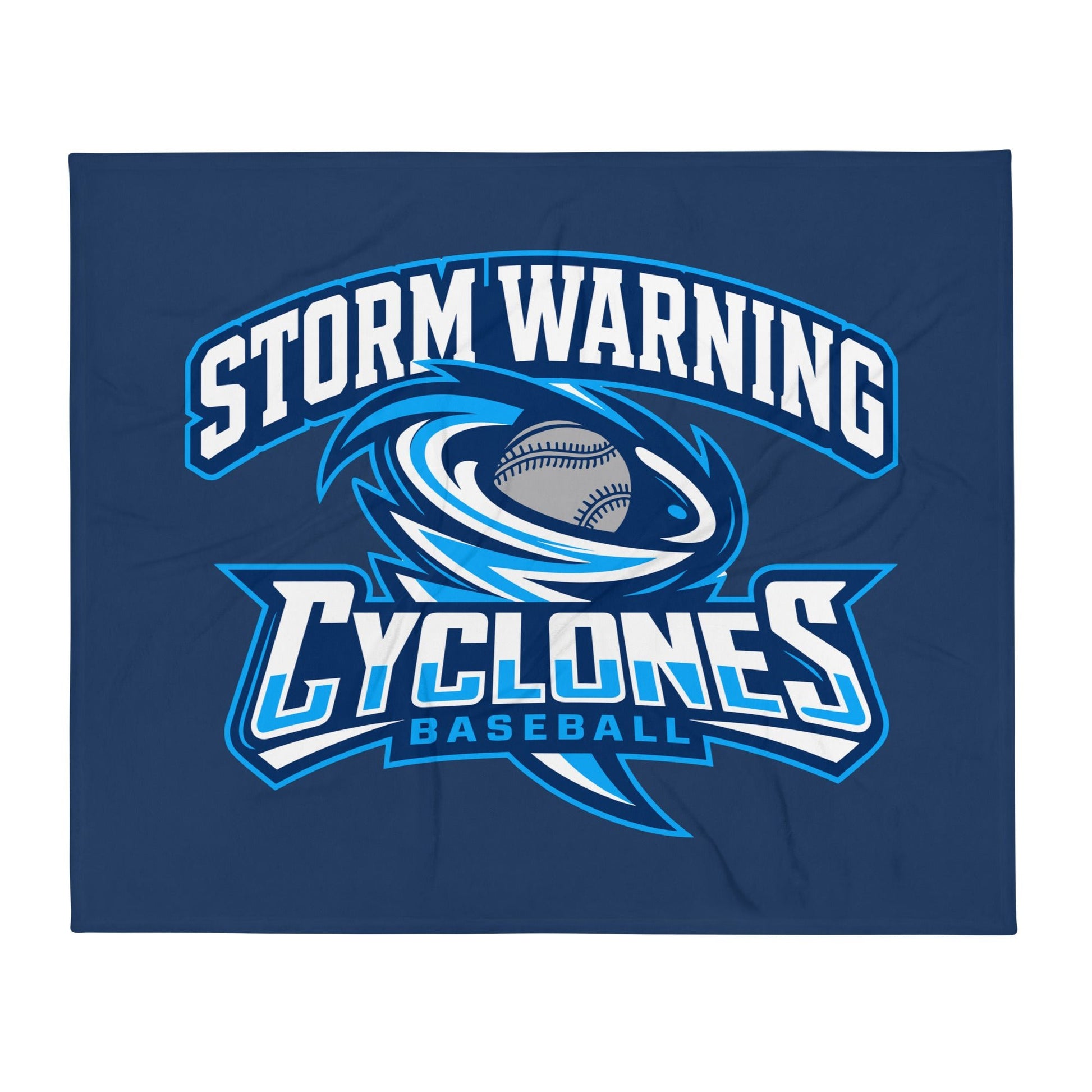 Throw Blanket | Centre County Cyclones | Vanguard Logo