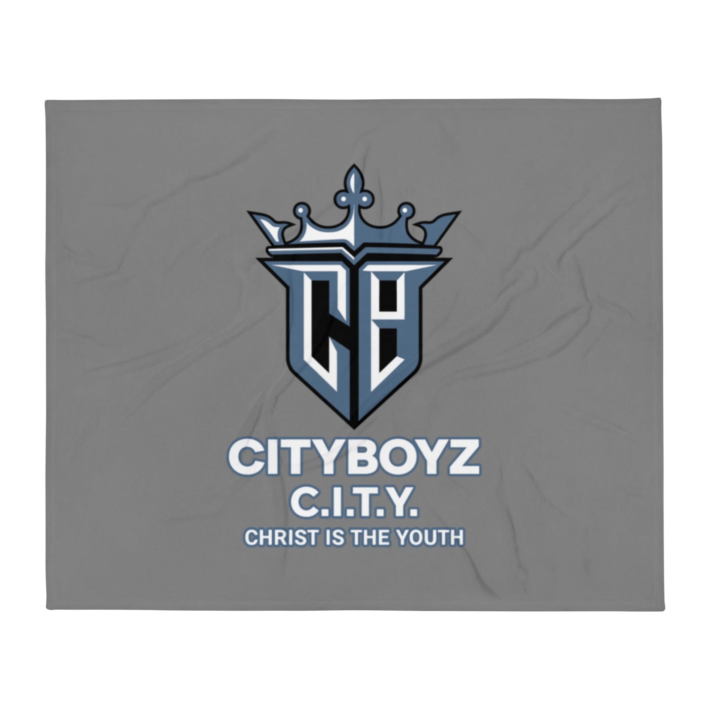Throw Blanket | City Boyz Elite | Vanguard Logo