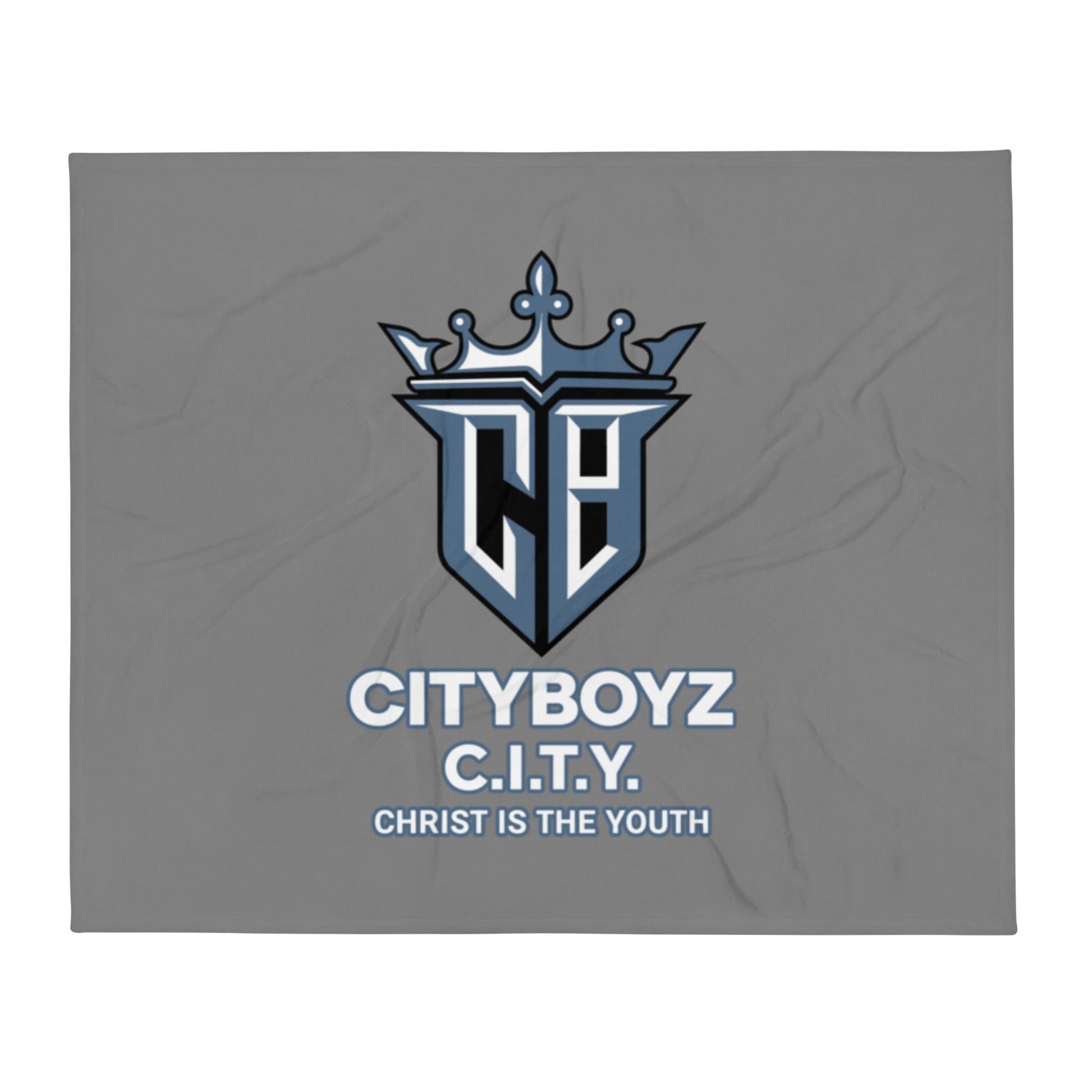 Throw Blanket | City Boyz Elite | Vanguard Logo