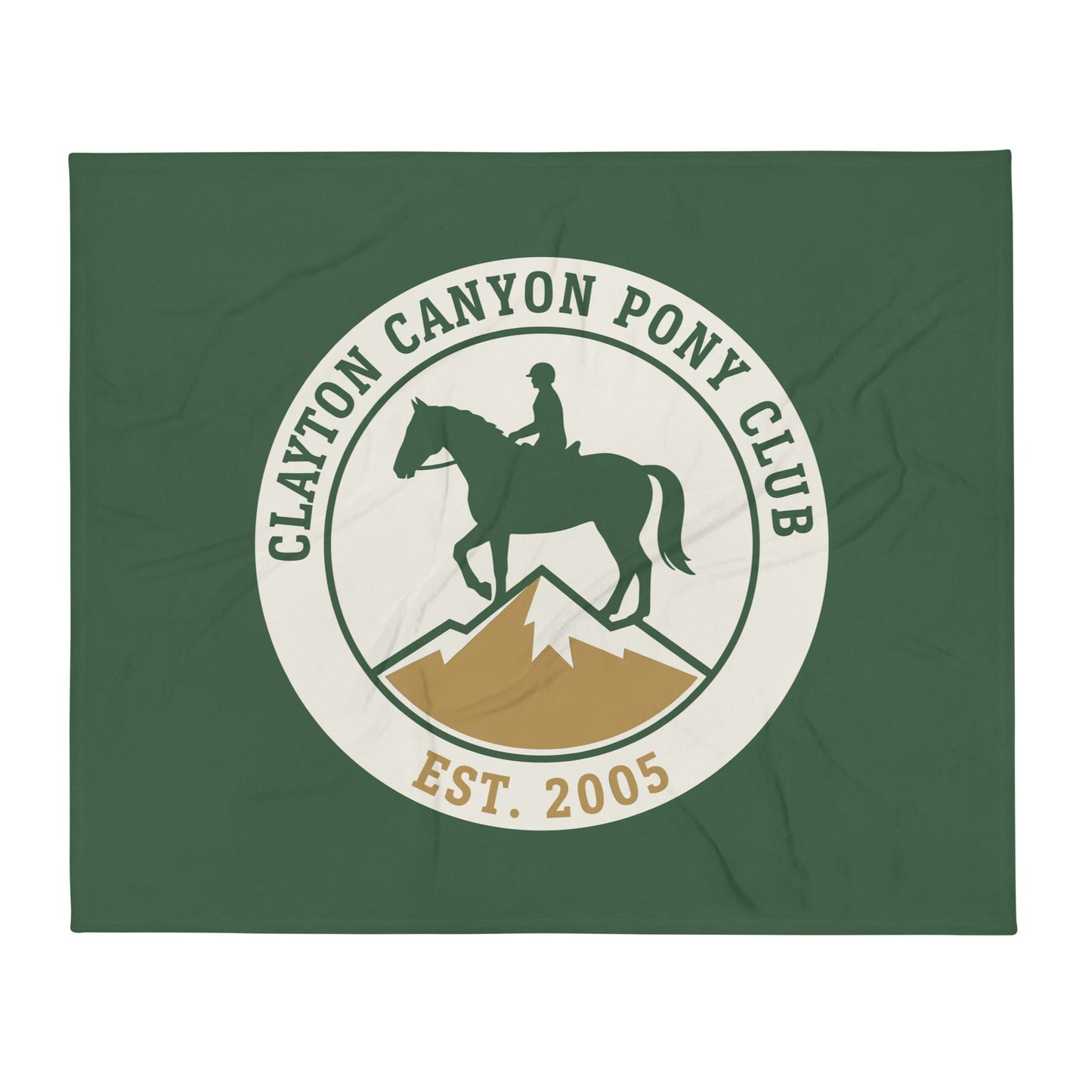 Throw Blanket | Clayton Canyon Pony Club