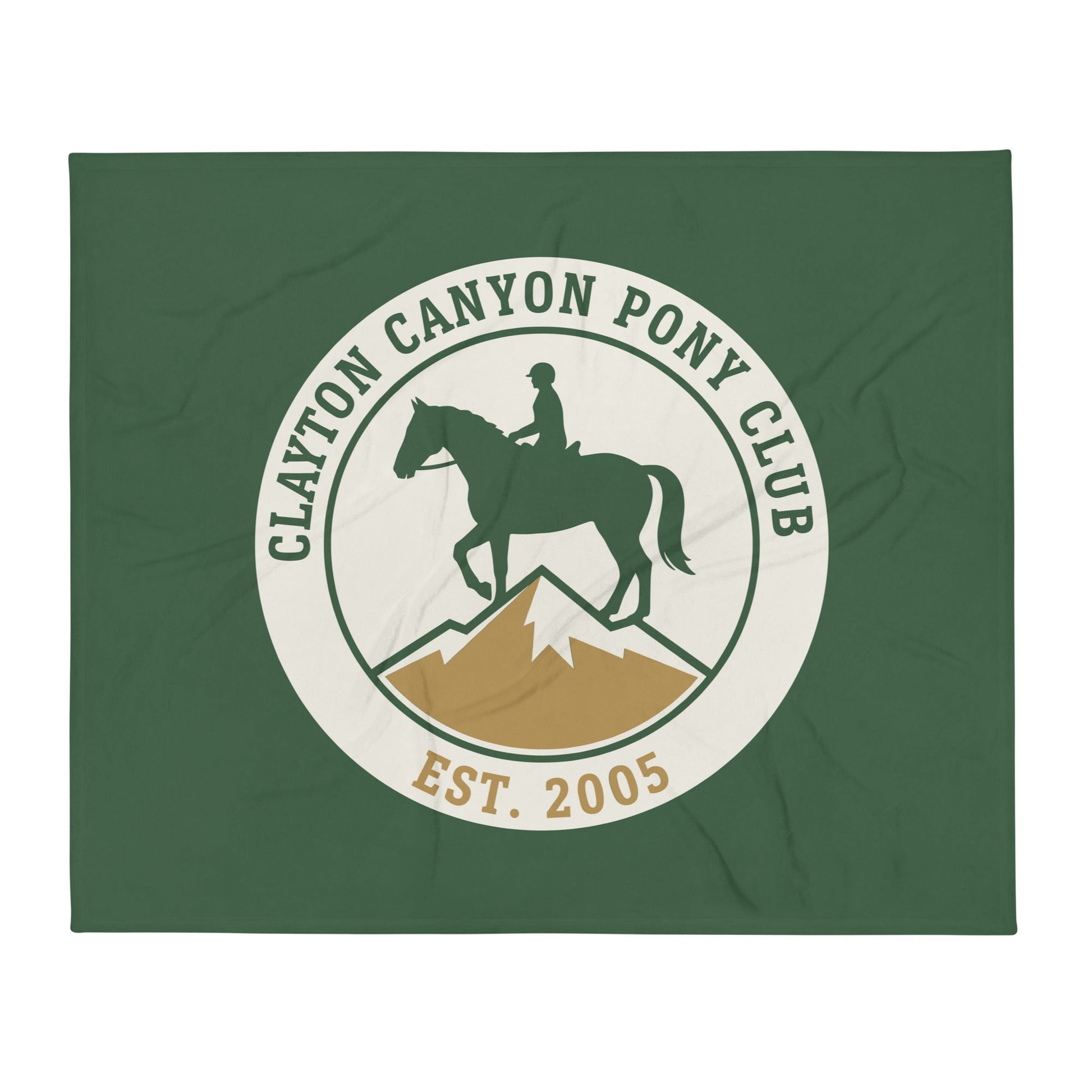 Throw Blanket | Clayton Canyon Pony Club