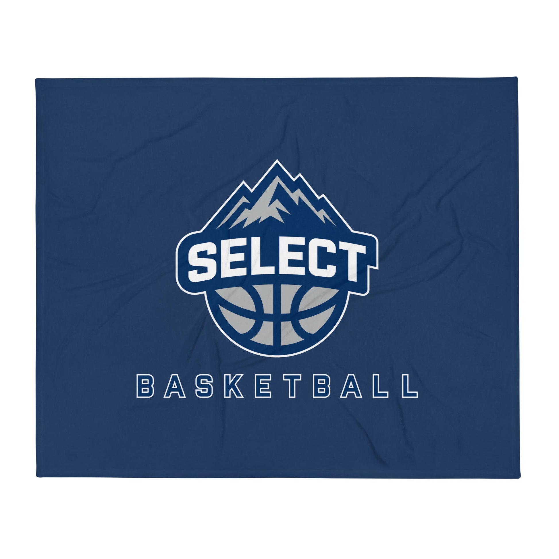 Throw Blanket | Colorado Select Basketball | Crest Logo