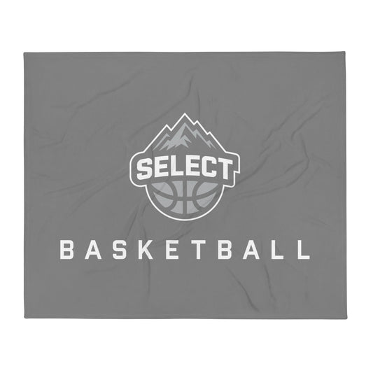 Throw Blanket | Colorado Select Basketball | Performance Emblem Logo