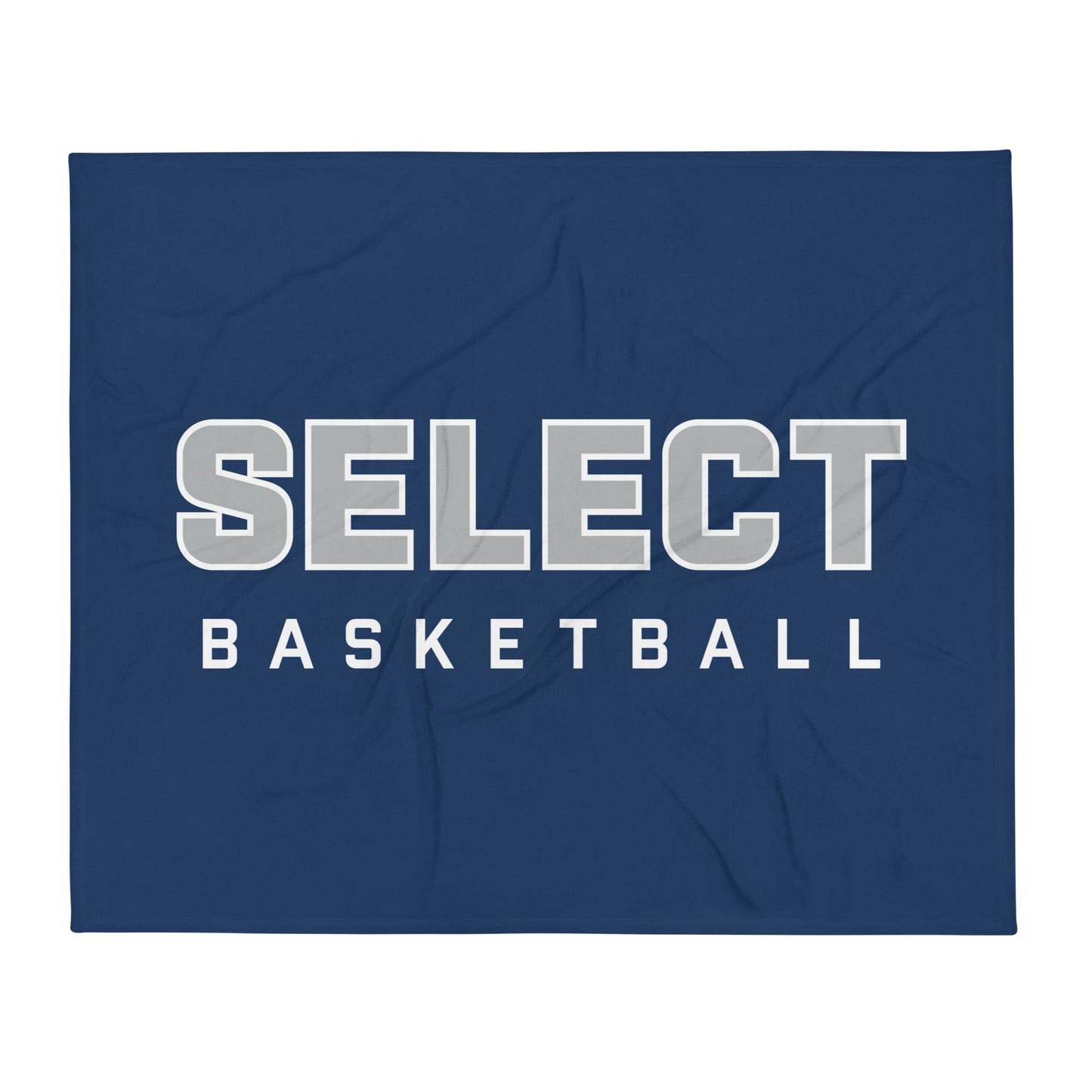 Throw Blanket | Colorado Select Basketball | Sport - Text Logo