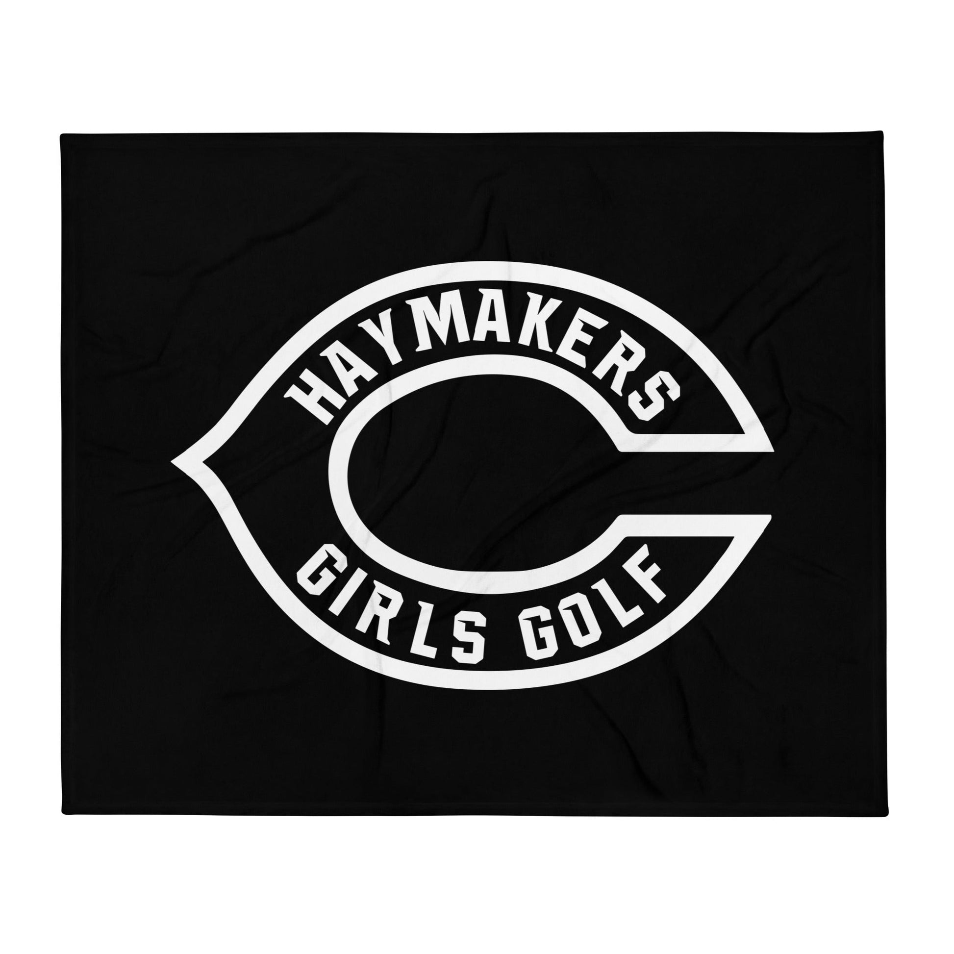 Throw Blanket | Cozad Girls Golf | Haymaker Vanguard Logo