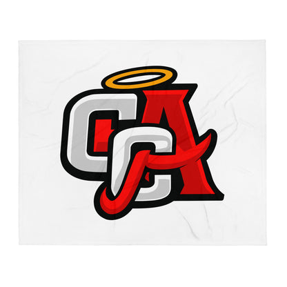 Throw Blanket | Cross City Angels | Angelic Fury Logo