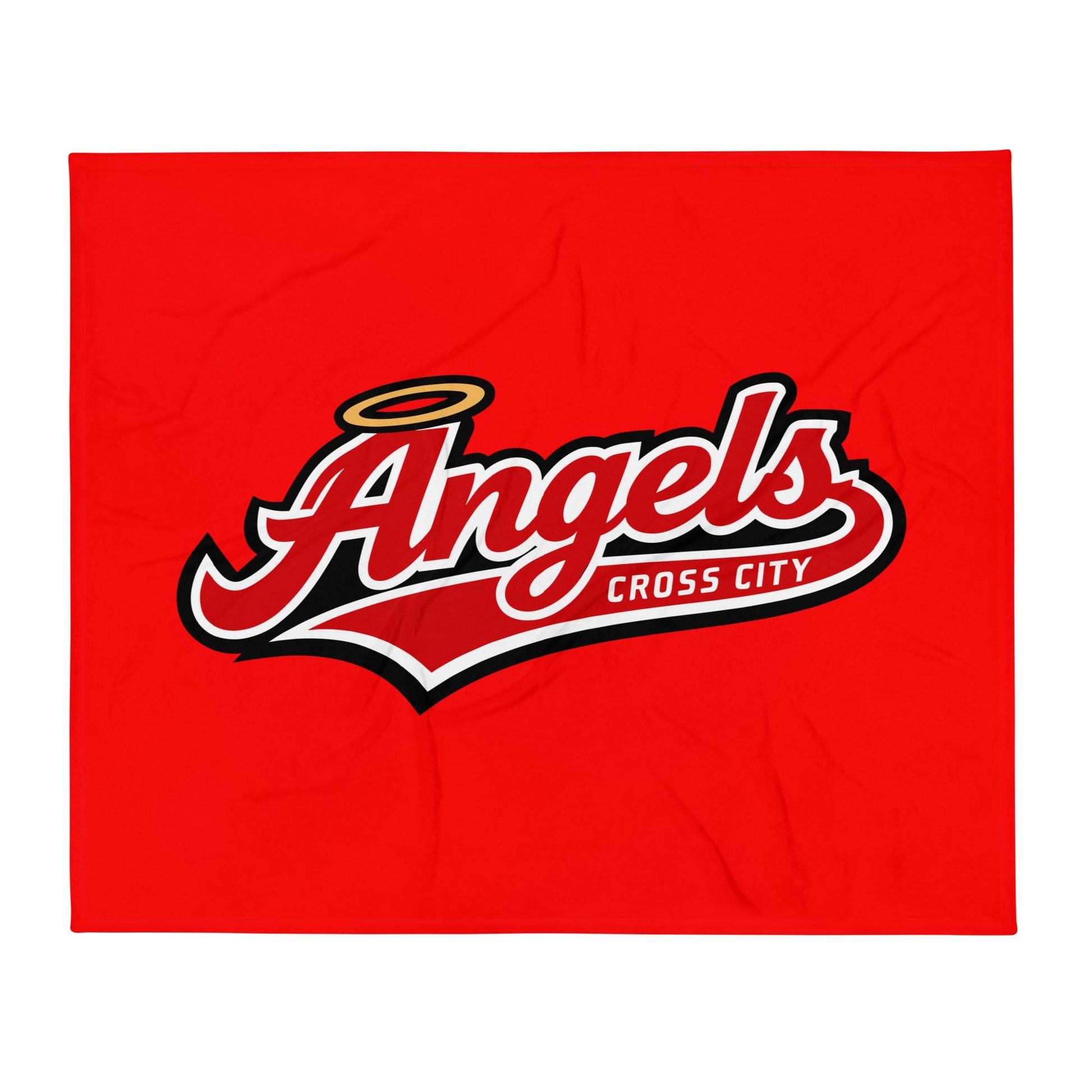 Throw Blanket | Cross City Angels | Halo Crest Logo