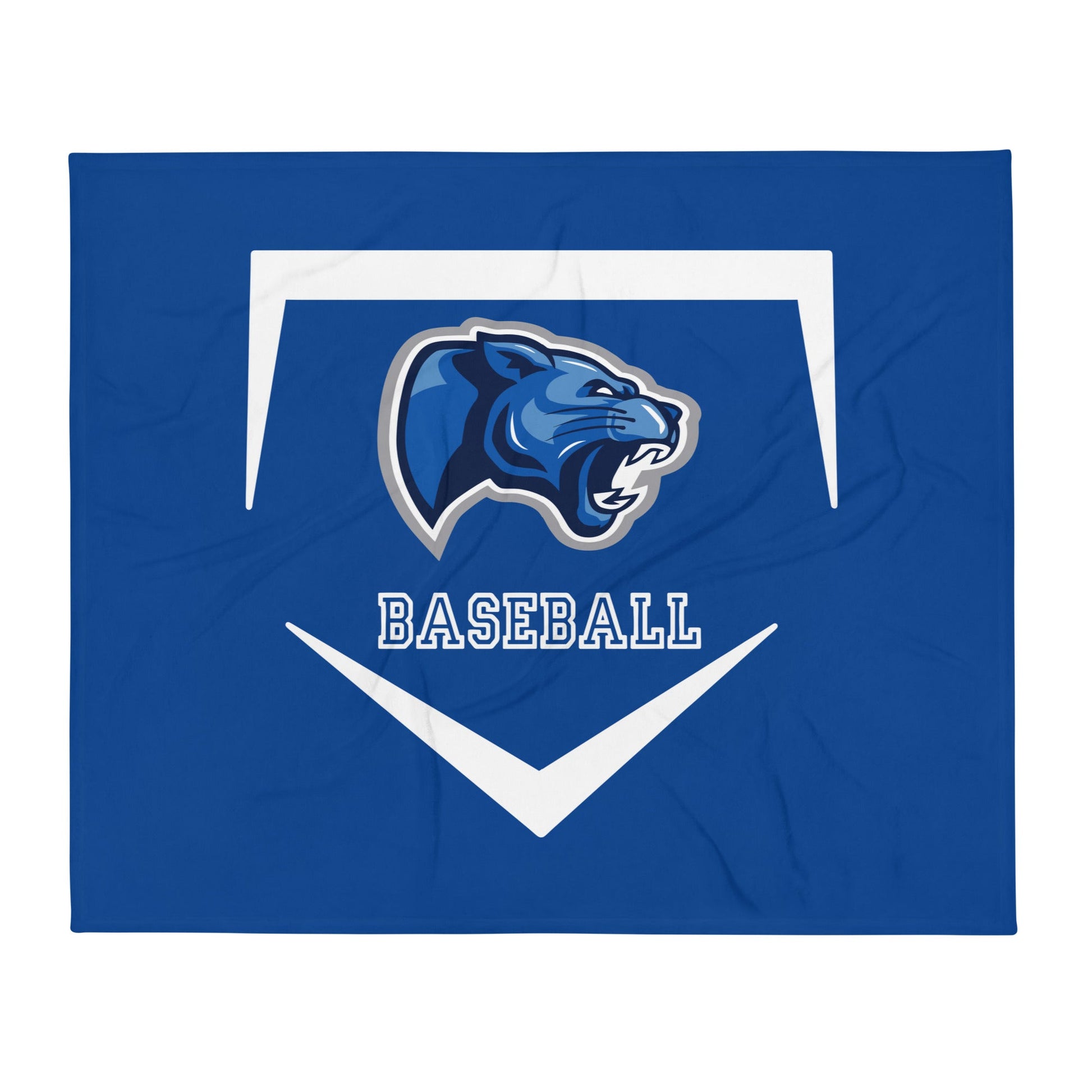 Throw Blanket | Denmark Technical College | Baseball Logo
