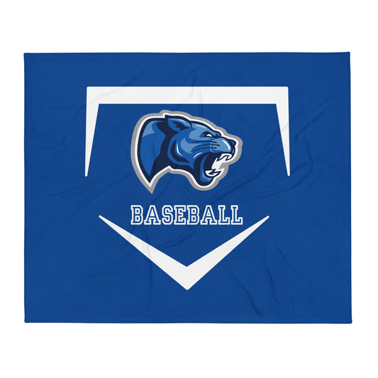 Throw Blanket | Denmark Technical College | Baseball Logo