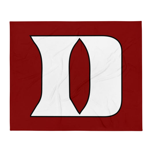 Throw Blanket | Devine Speed | Crest Logo