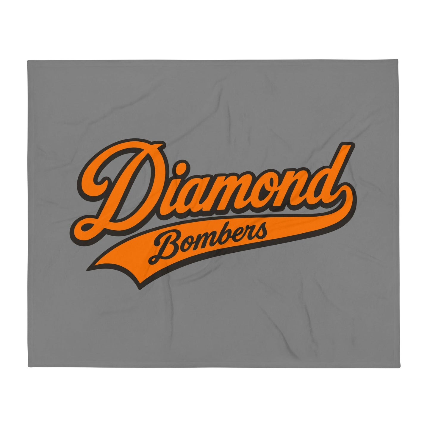 Throw Blanket | Diamond Bombers | Athletics Logo