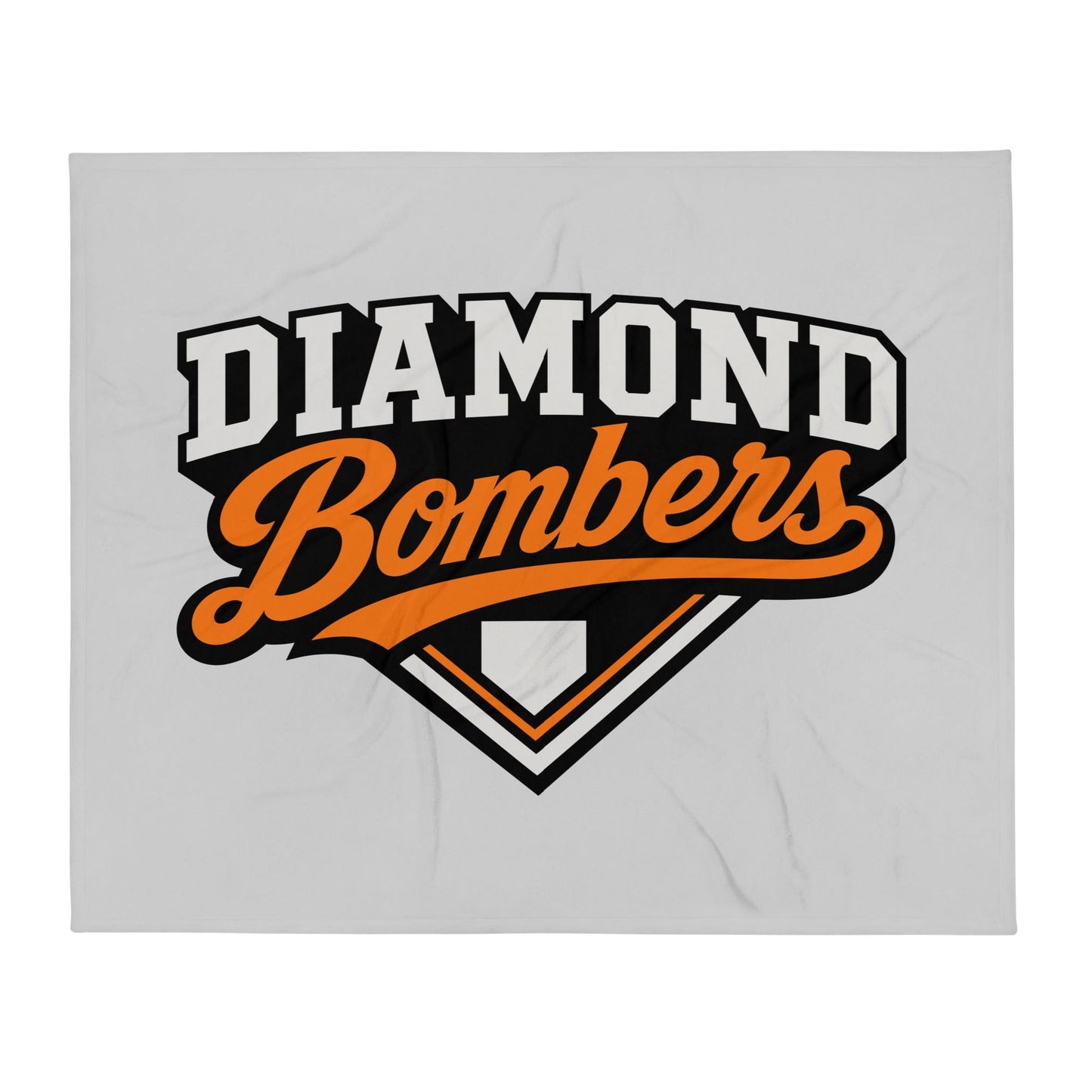 Throw Blanket | Diamond Bombers | Emblem Logo