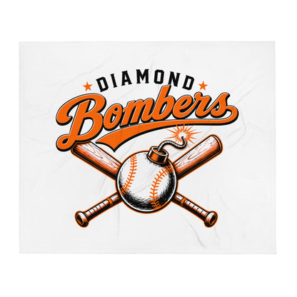 Throw Blanket | Diamond Bombers | Vanguard Logo