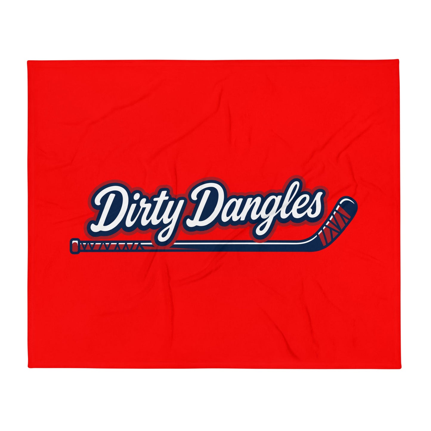 Throw Blanket | Dirty Dangles | Script Logo