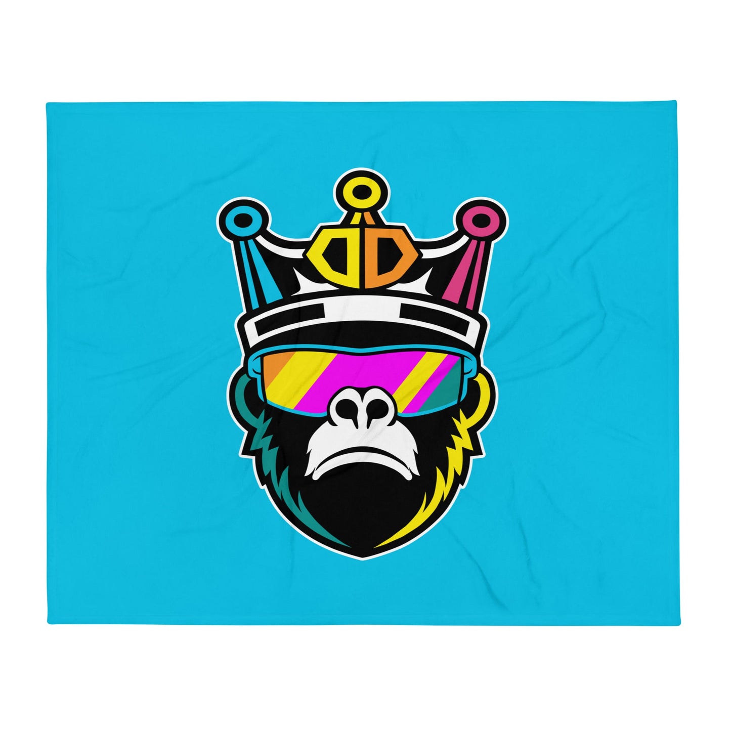 Throw Blanket | Drip Droppers | Mascot Logo