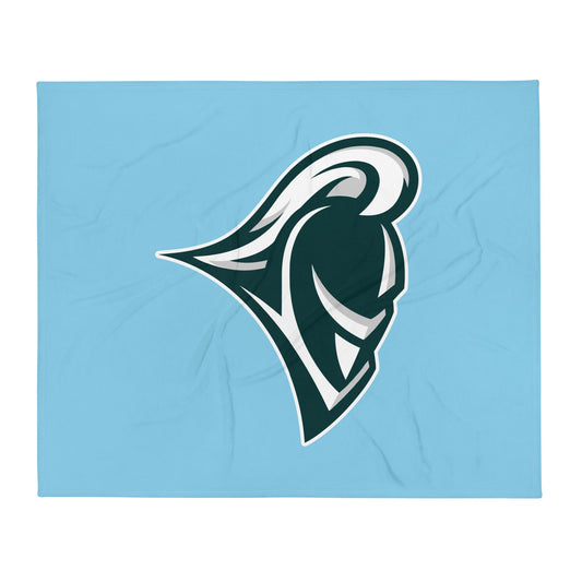 Throw Blanket | Fellowship Christian School | Tidal Spartan Logo