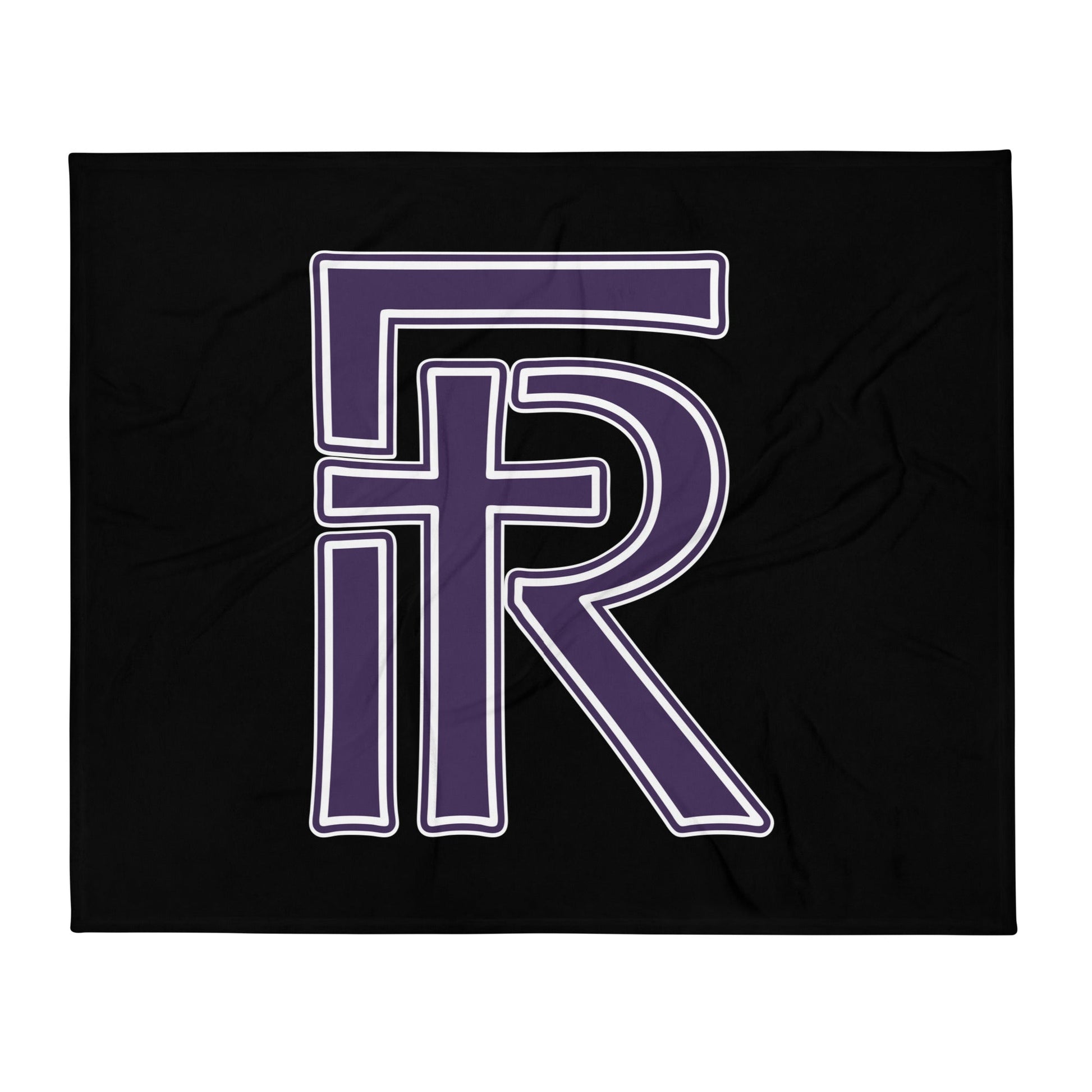 Throw Blanket | FRCS | Lettermark Logo