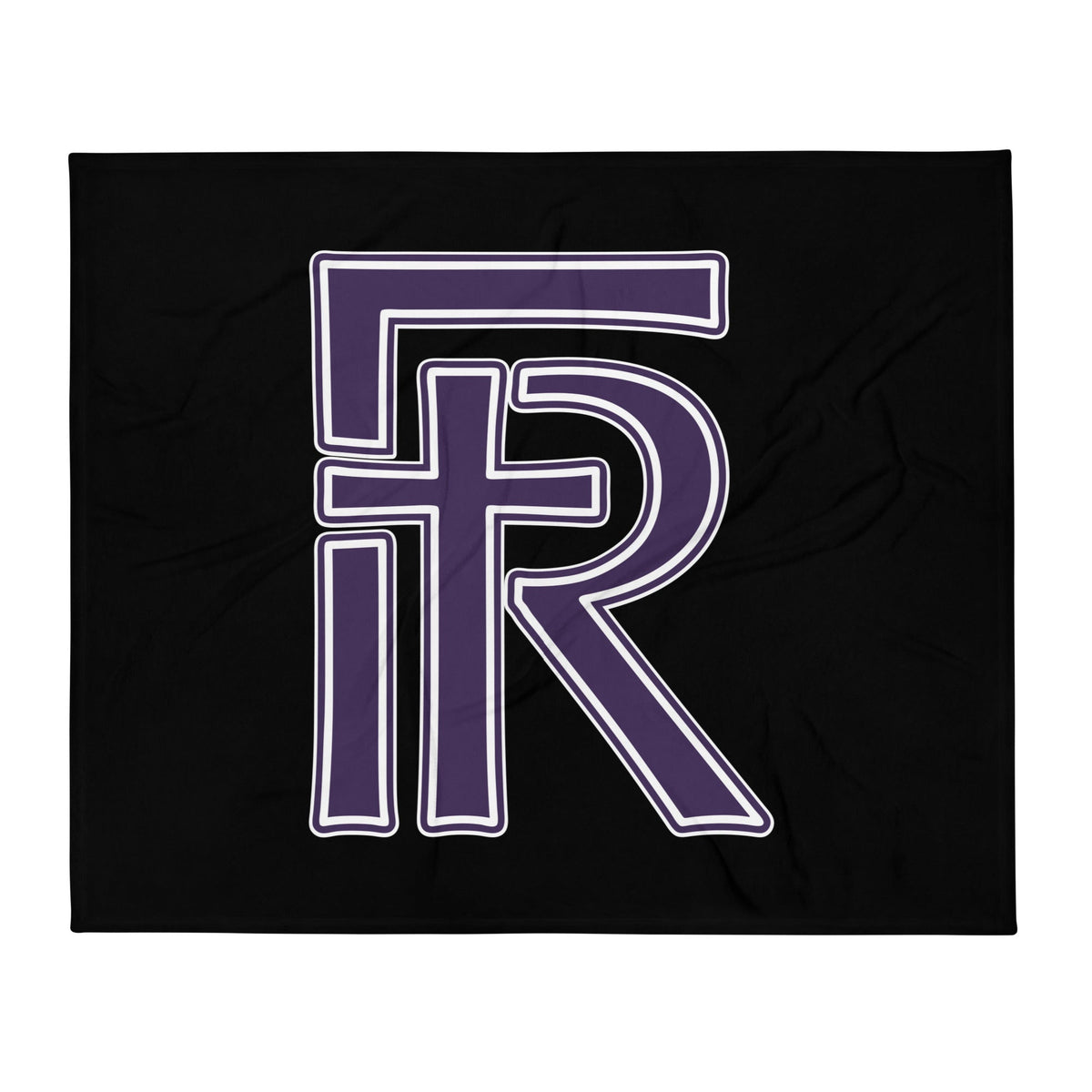 Throw Blanket | FRCS | Lettermark Logo