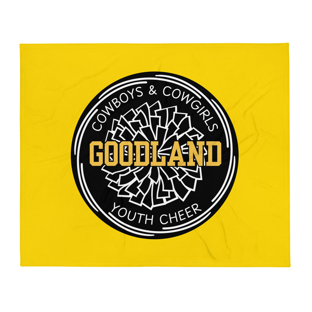 Throw Blanket | Goodland Youth Cheer | Badge Logo