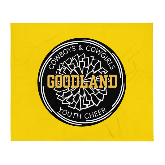 Throw Blanket | Goodland Youth Cheer | Badge Logo