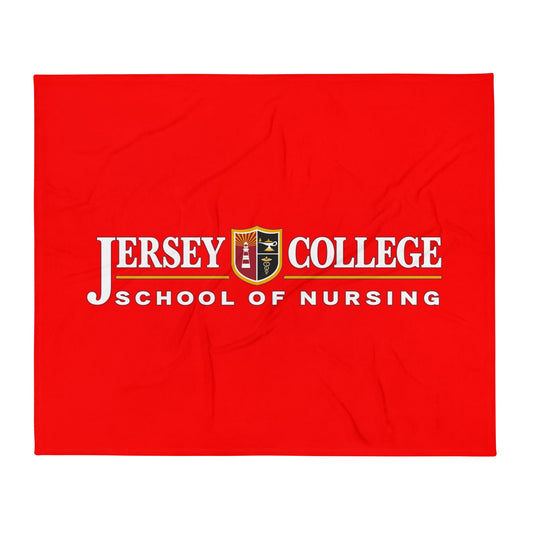 Throw Blanket | Grand View University Nursing | Emblem Logo
