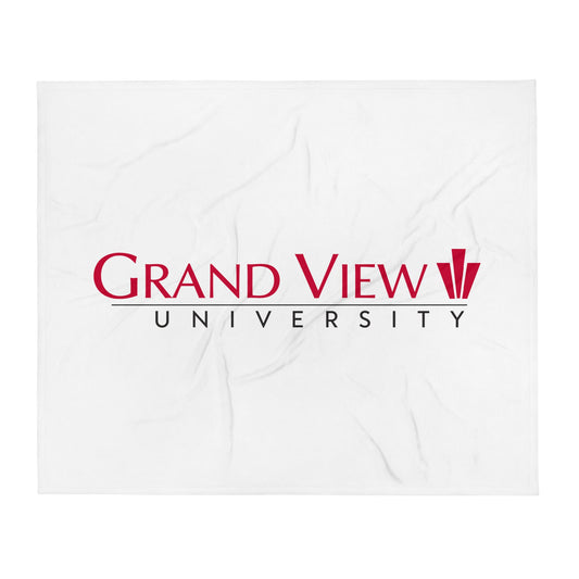 Throw Blanket | Grand View University Nursing | Valor Logo