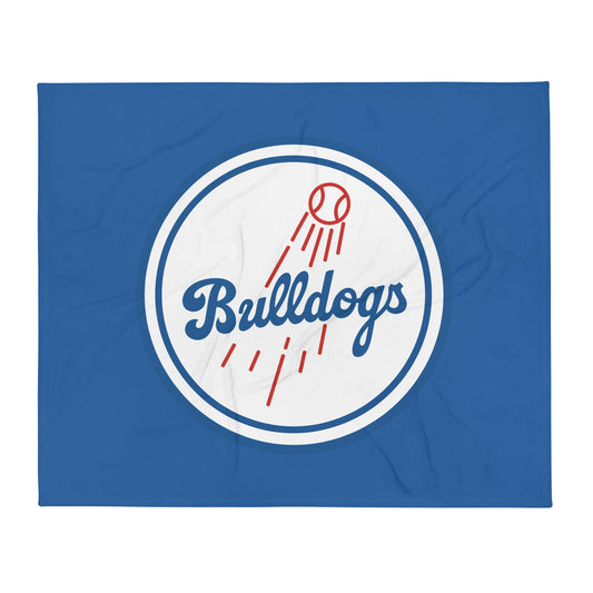 Throw Blanket | Hamilton Bulldogs | Badge Logo