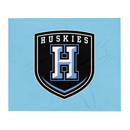 Throw Blanket | Helena MTB Team | Shield Logo