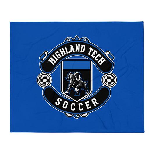 Throw Blanket | Highland Soccer | Emblem Logo